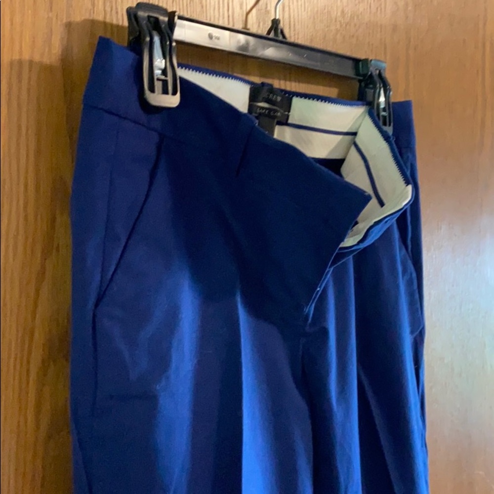 J. Crew Navy Blue Capris Gem